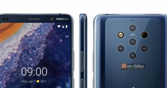 Течове на Nokia 9 PureView ни подготвят за болна камера! (СНИМКИ)