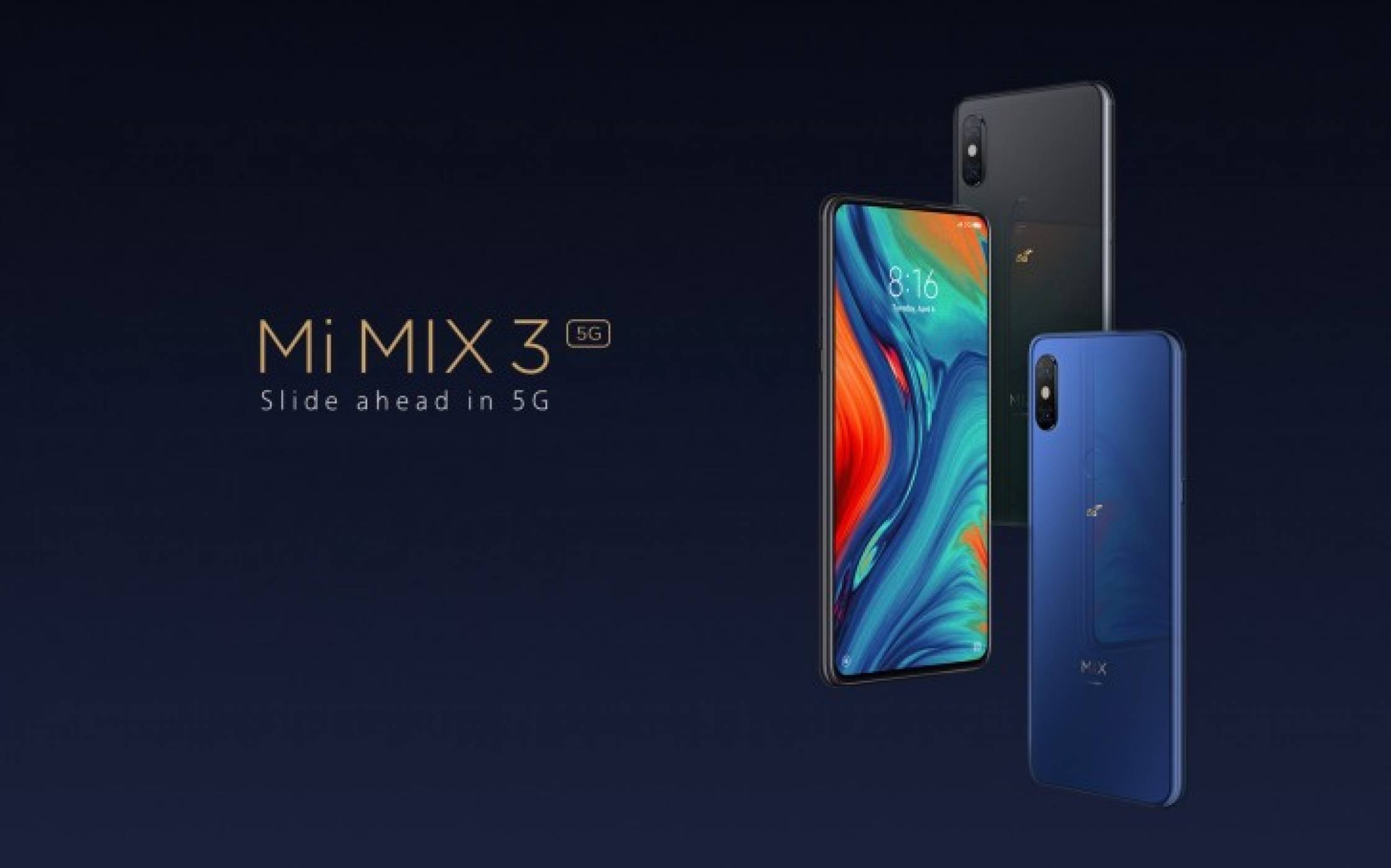 Xiaomi Mi Mix 3 е нов и достъпен ценово 5G флагман