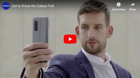 Чуйте как клика Galaxy Fold в ново 4-минутно видео