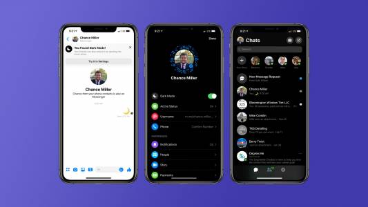 Най-накрая Facebook Messenger с тъмна тема. Ето как да я активирате