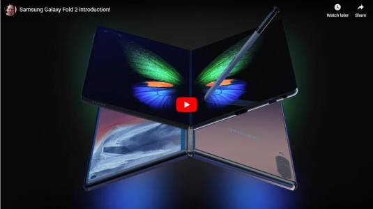 Ново видео за  Galaxy Fold го представя в различна светлина