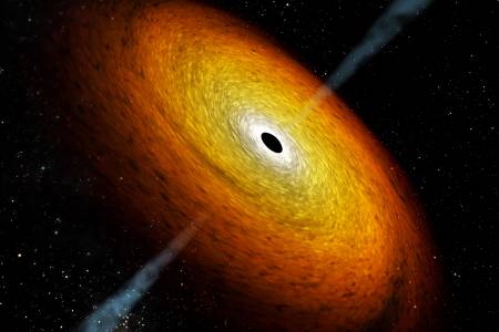 Видео показва какъв в действителност е мащабът на заснетата преди дни черна дупка