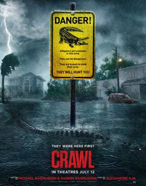 Сам Рейми гони крокодили в новия си филм Crawl