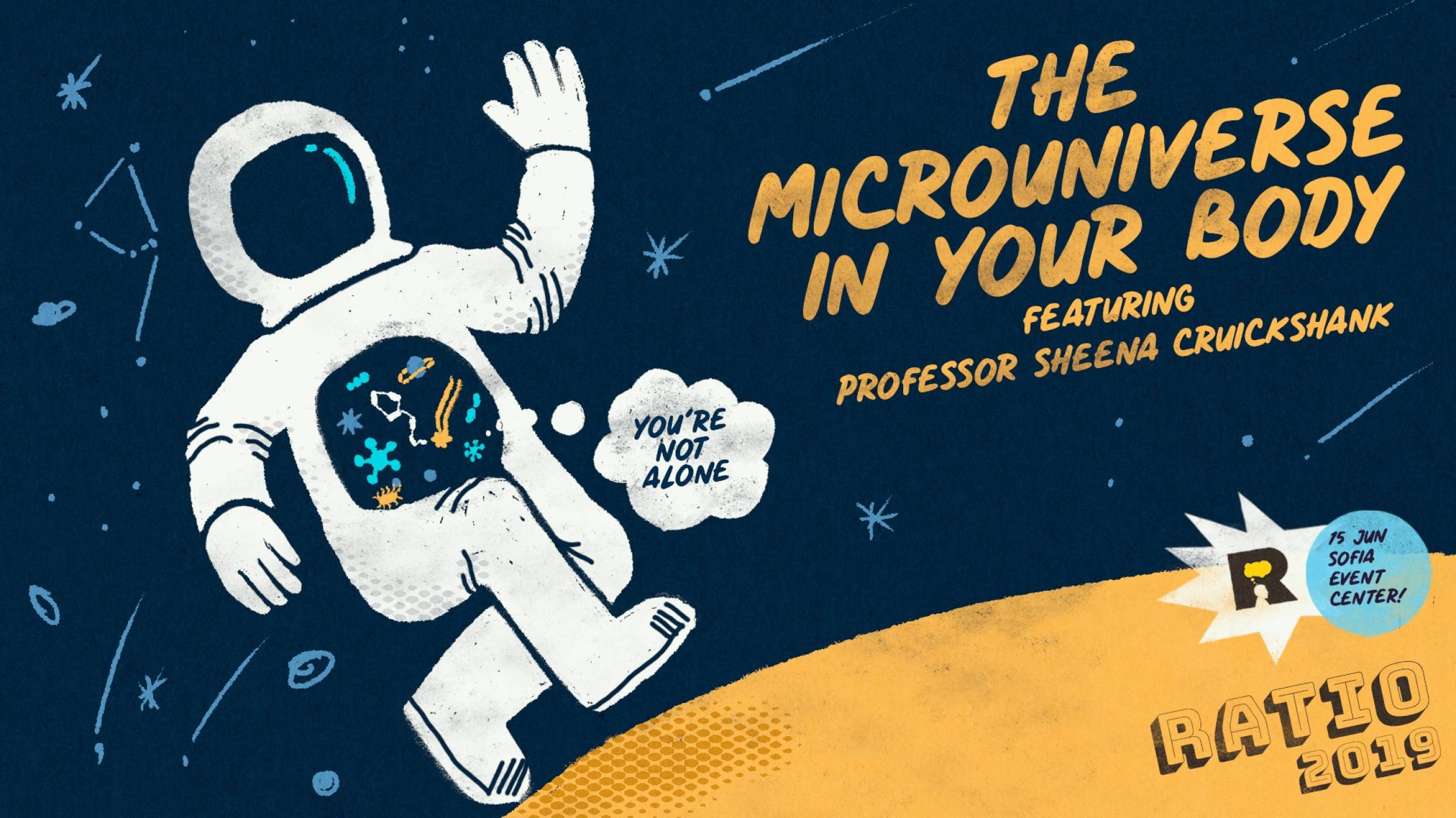 Животът във Вселената, в тялото ни и в нашия ум - на Ratio 2019 - пролет