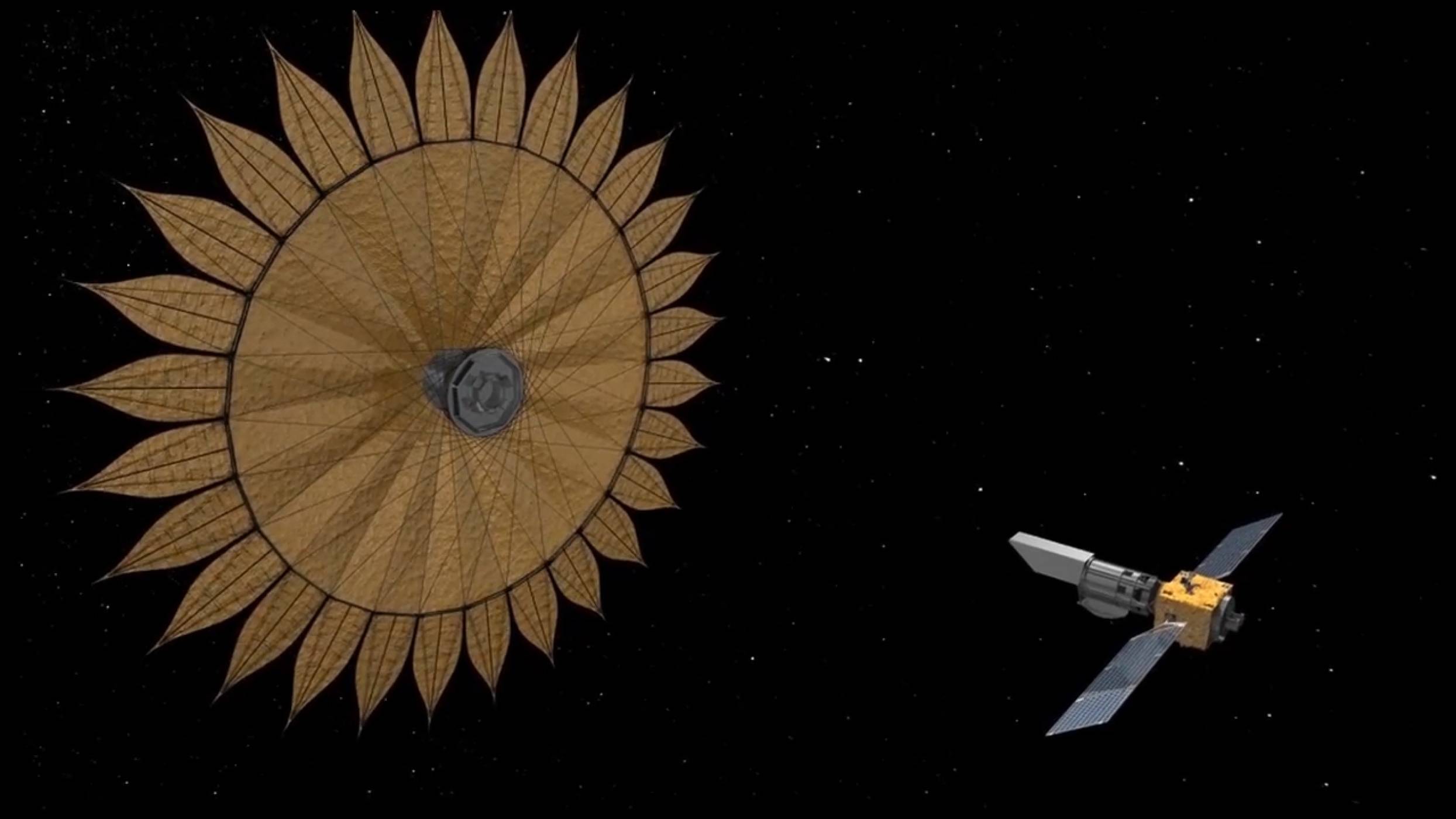 NASA планира да затъмни светлината от звездите с огромен щит