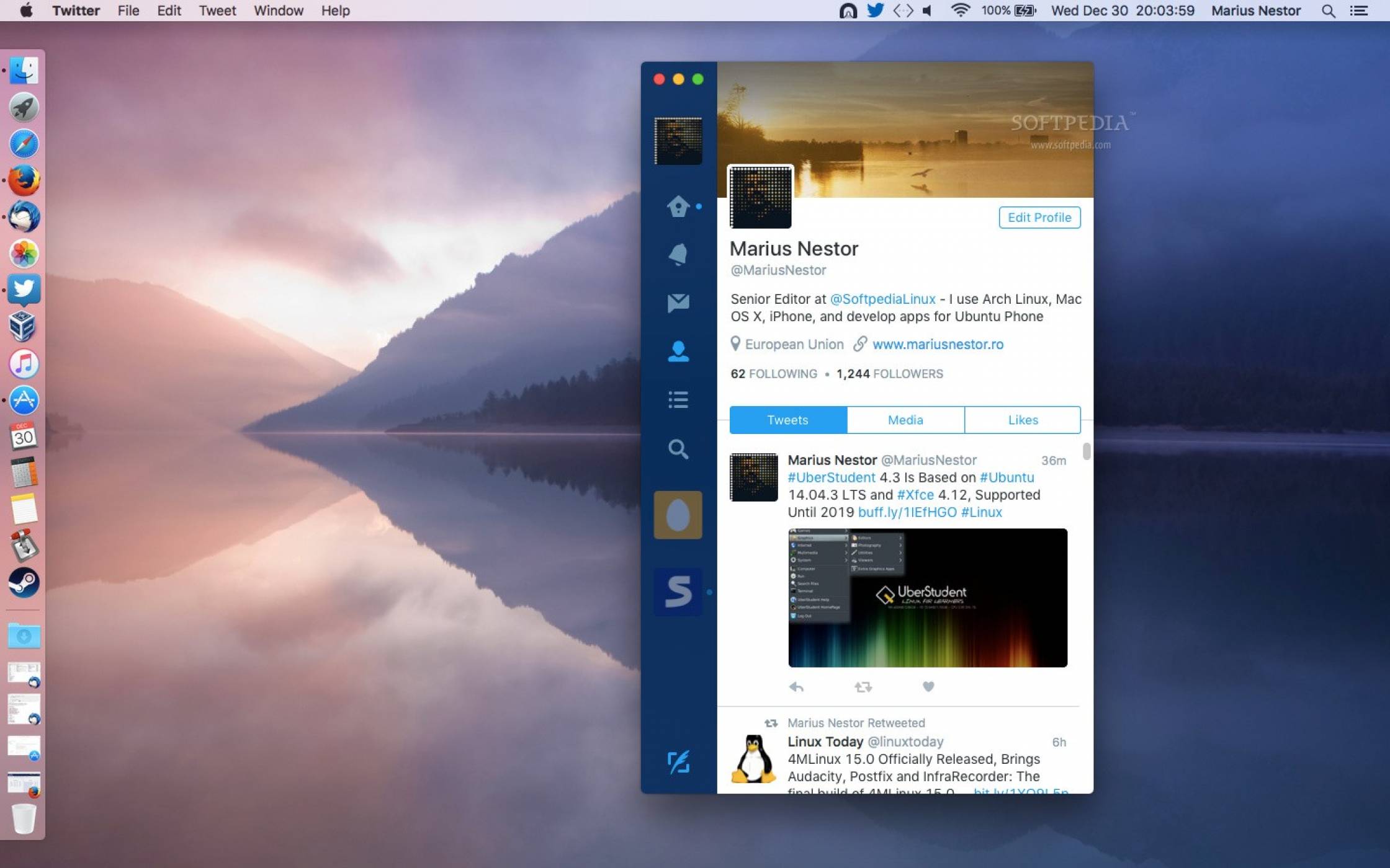 Twitter връща своето приложение за десктоп MAC компютрите