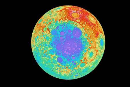 Откриха масивна аномалия под най-големия кратер на Луната