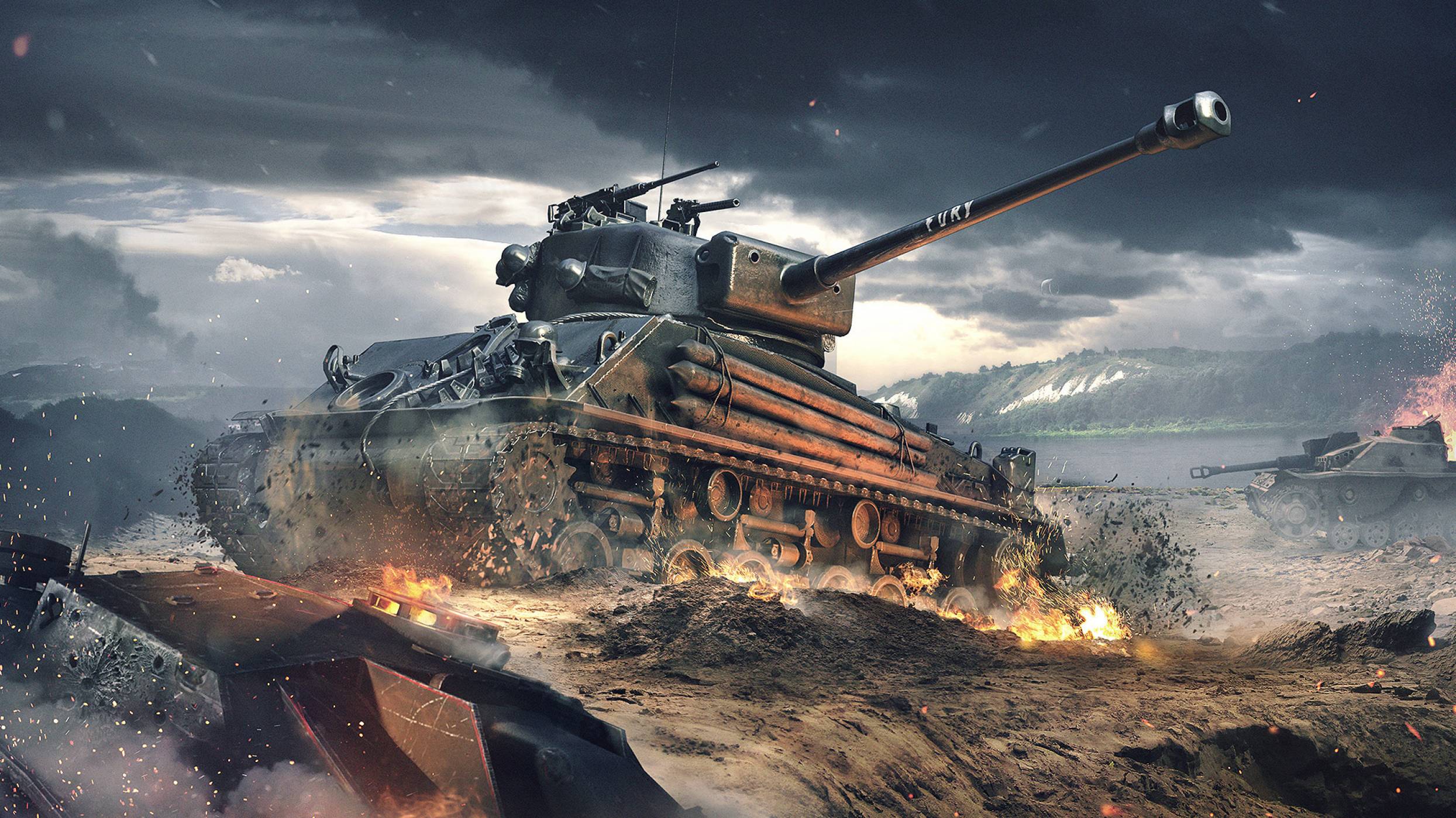 Sherman Fury World of Tanks Blitz