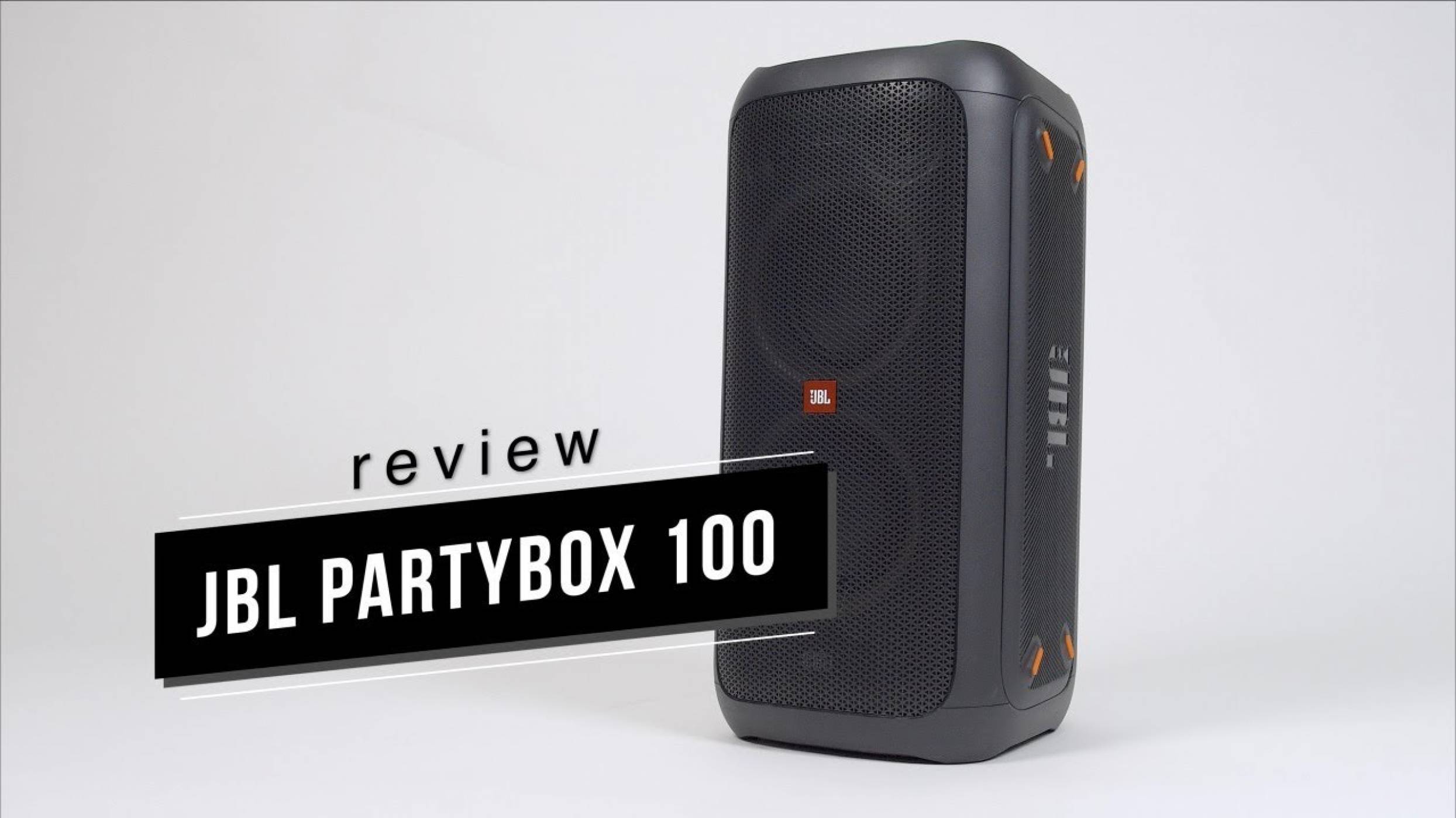 JBL Partybox 100: парти където и да е (ВИДЕО РЕВЮ)