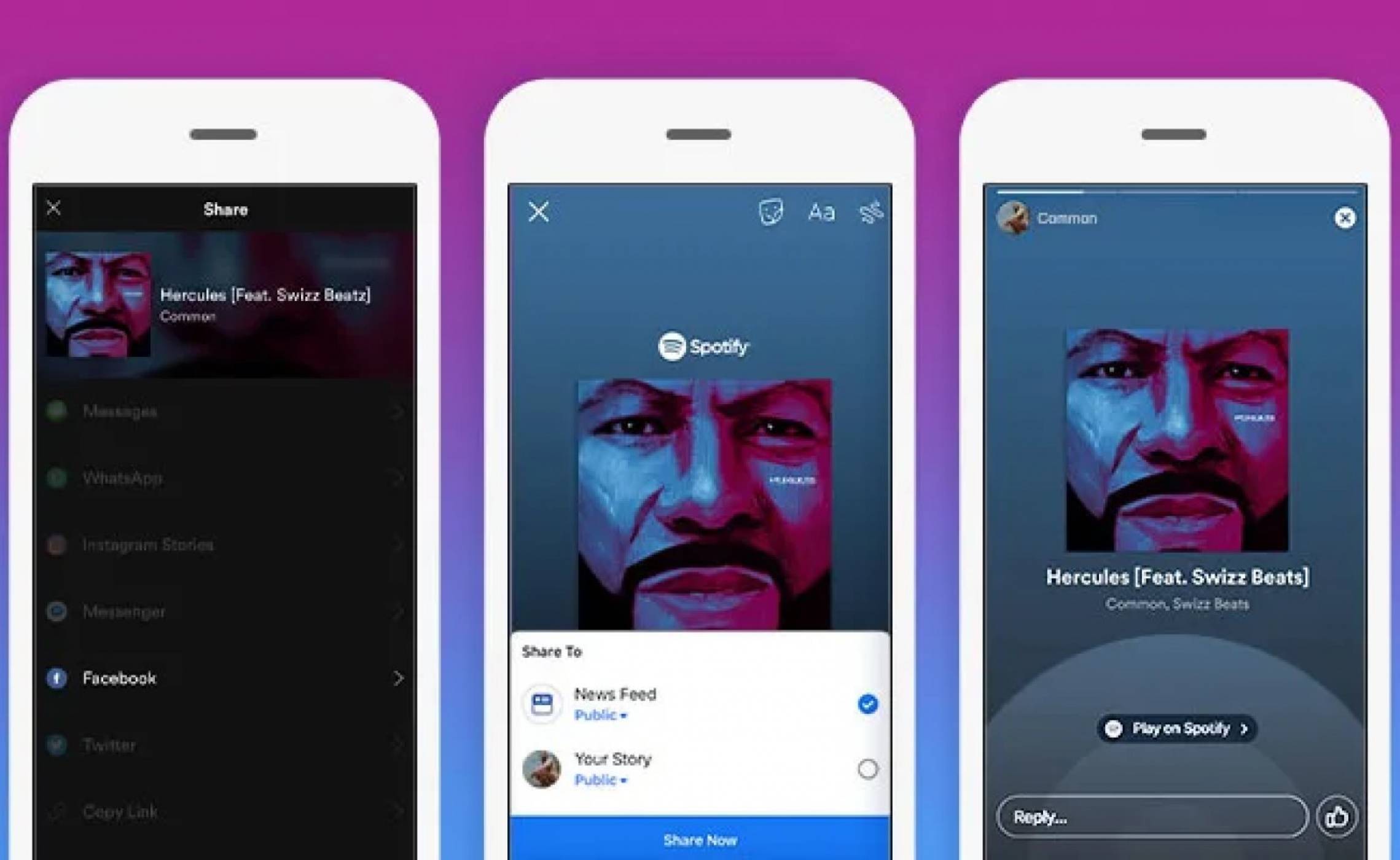 Вече можеш да споделиш любима музика от Spotify във Facebook Stories 