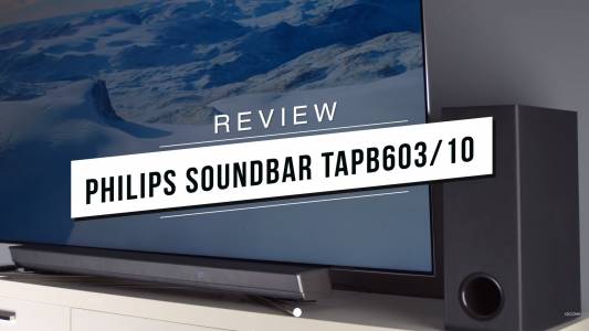 Philips SoundBar TAPB603 - стъпка напред към по-доброто звучене  (ВИДЕО)