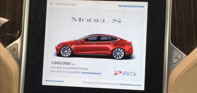 Рекордно: Tesla Model S навъртя 1 млн. километра за пръв път (ВИДЕО)