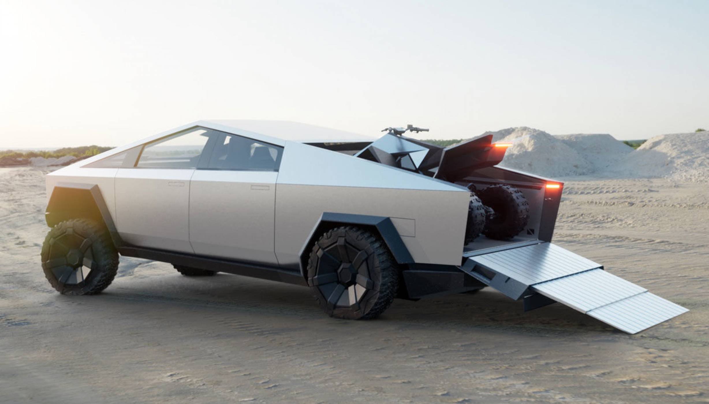 Електрическото ATV на Tesla идва заедно със Cybertruck