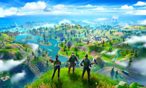 Fortnite добавя локален split-screen за PS4 и XBOX One  
