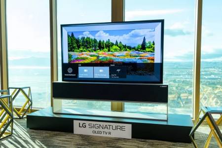 Ето го новия вариант на развиващия се на руло телевизор на LG 
