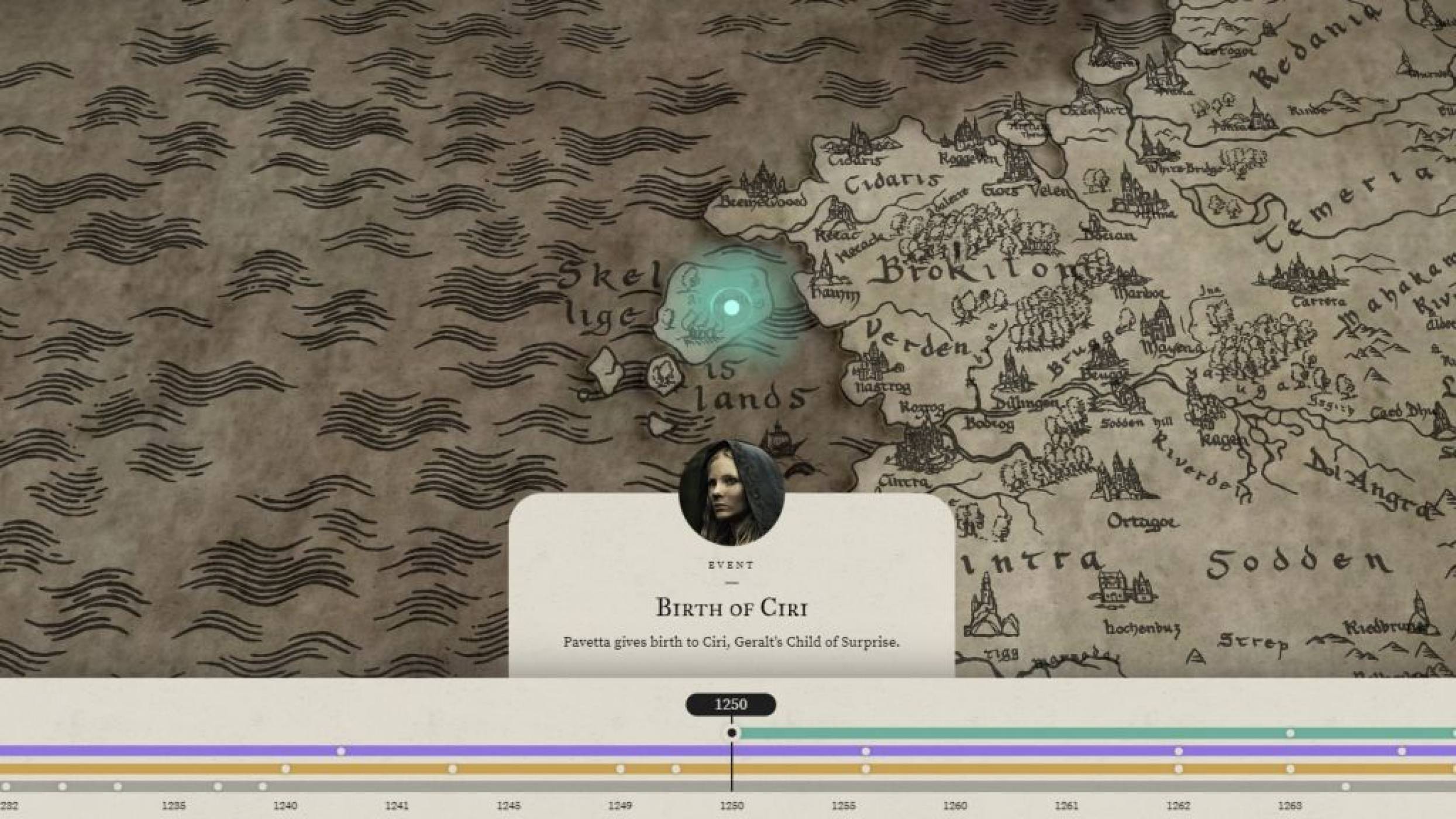 The Witcher се сдоби с брутална интерактивна карта в Netflix