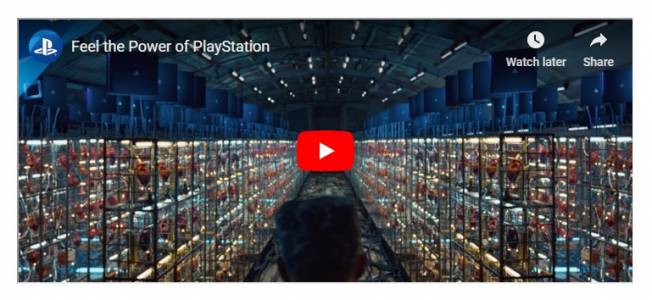 PlayStation смаза с реклама (ВИДЕО)