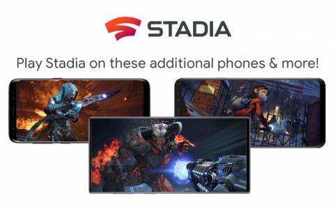 Google Stadia вече на 18 нови телефона, включително и на лъскавия ви Galaxy S20 