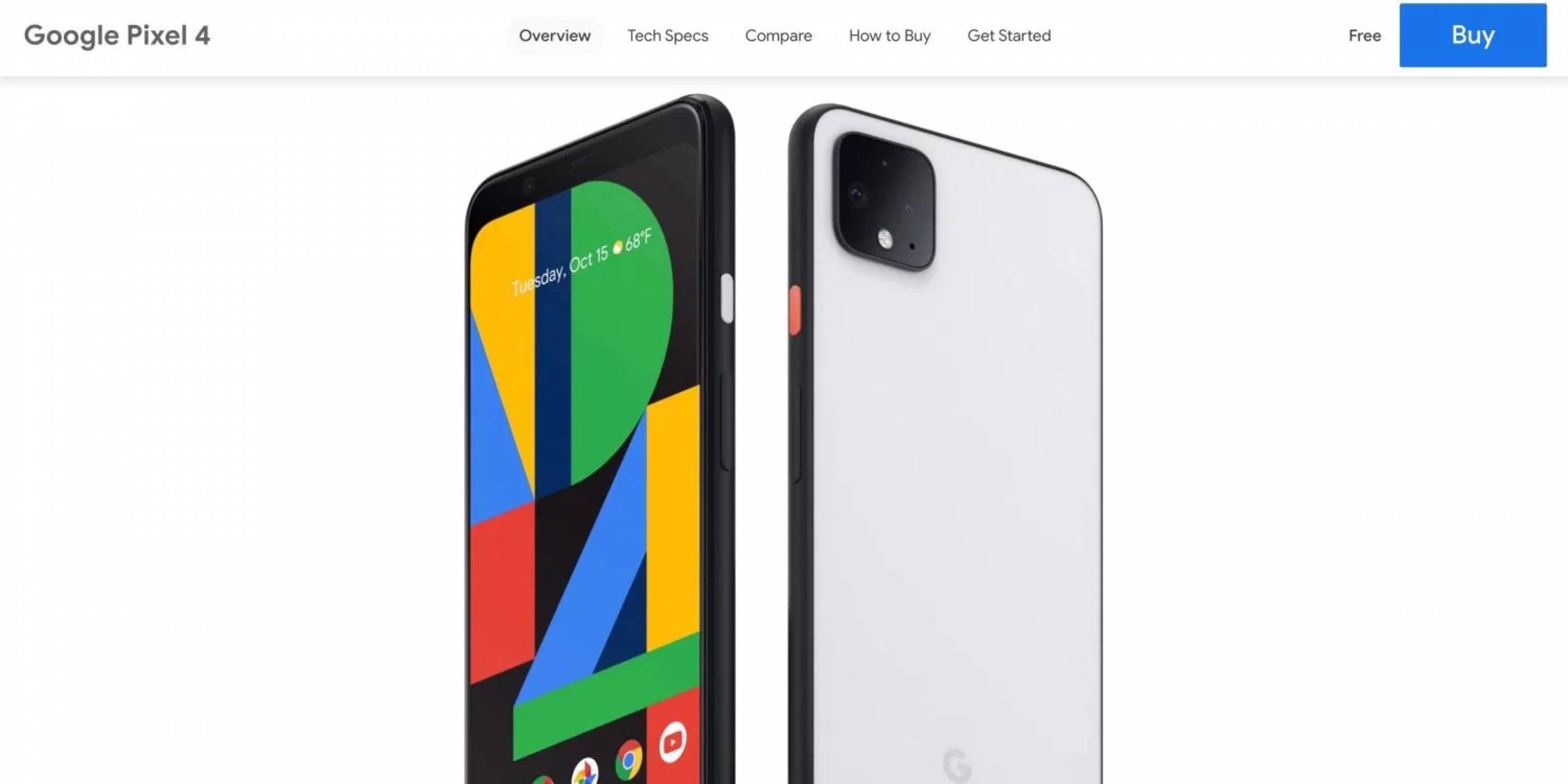 Pixel 4 цъфна като 