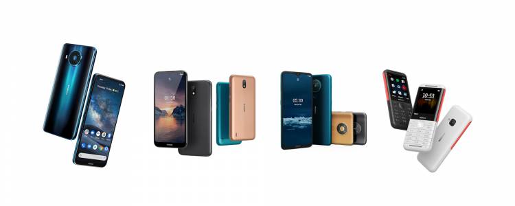 5G смартфон предвожда цяла селекция нови телефони от Nokia