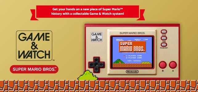 Спомнете си детството с новата Game & Watch конзола на Nintendo (ВИДЕО)