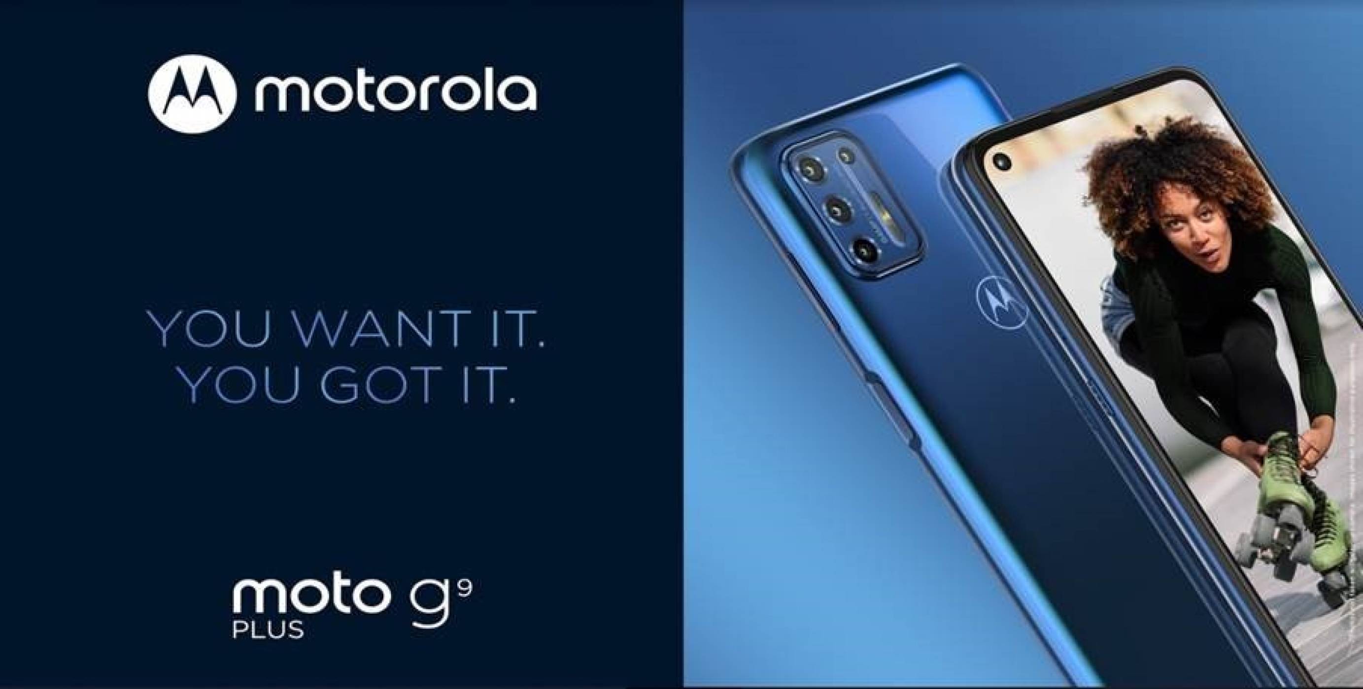 Представяме ви новия moto g9 plus