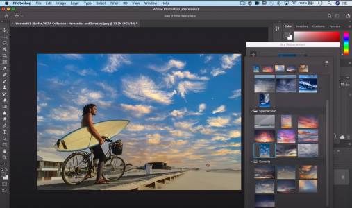 Улеснение за инфлуенсърите – Photoshop вече има опция за идеално небе (ВИДЕО)