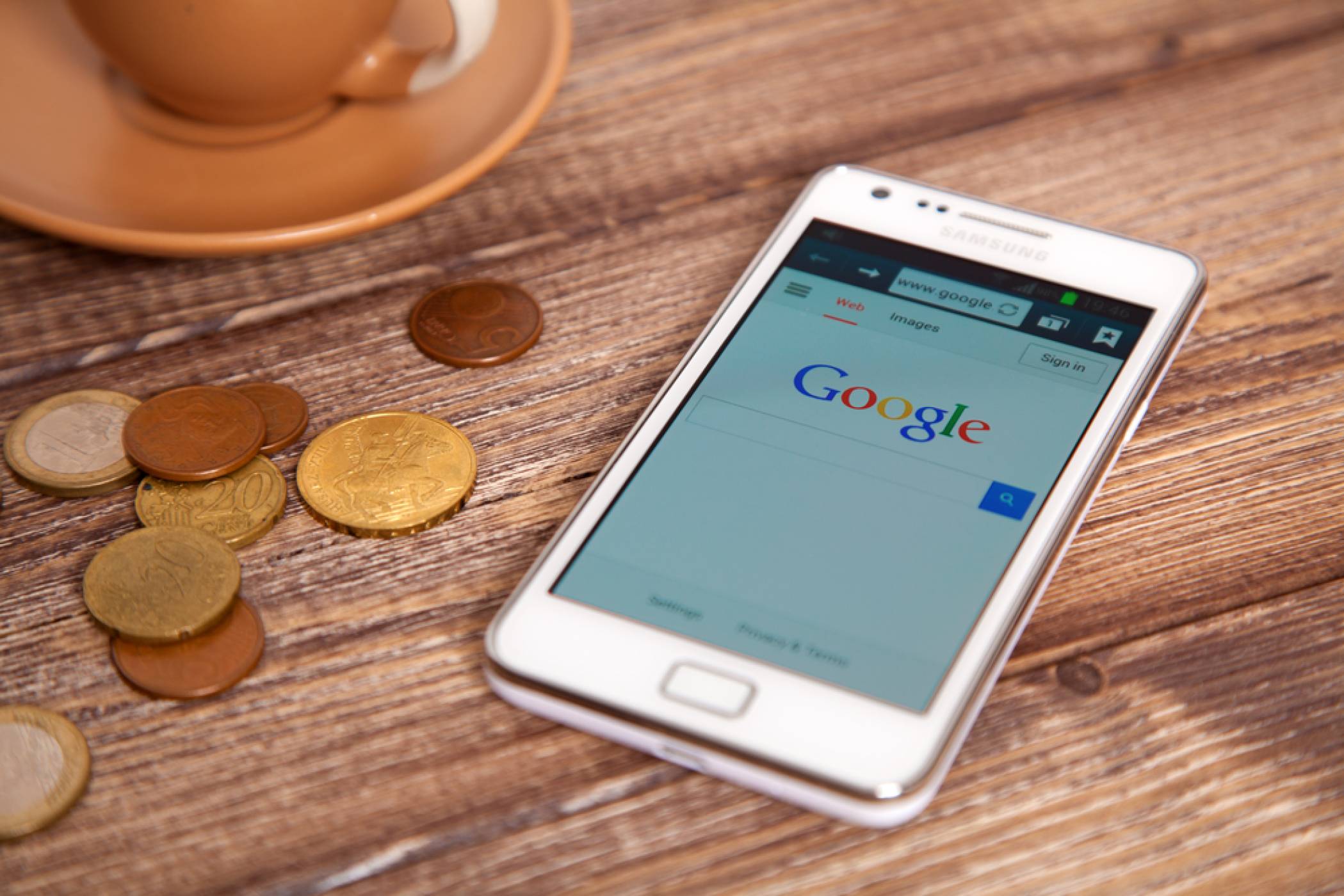 От трън, та на Bing за Android потребителите в Европа 