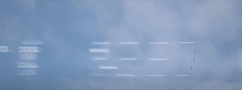 Въздушни думи – как се оставя послание, написано в небето?