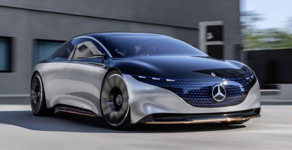Mercedes-Benz  представи новата си супер ефикасна електрическа кола Vision EQXX