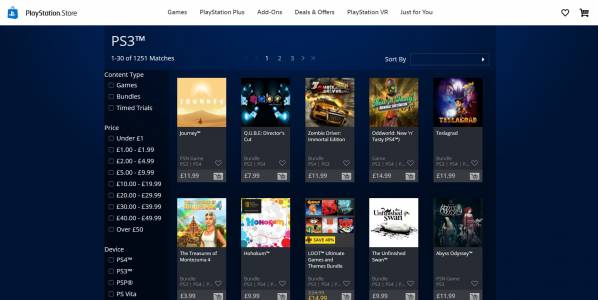 PlayStation вече не продава PS3, PSP и Vita игри онлайн