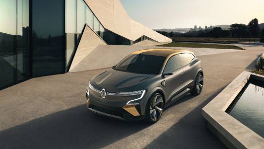 Renault Megane eVision: бъдещето на електрическия автомобил