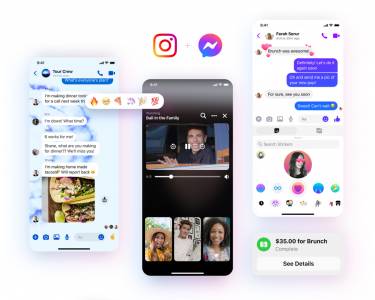 Facebook Messenger с ново лого – плавни стъпки към обединението с Instagram