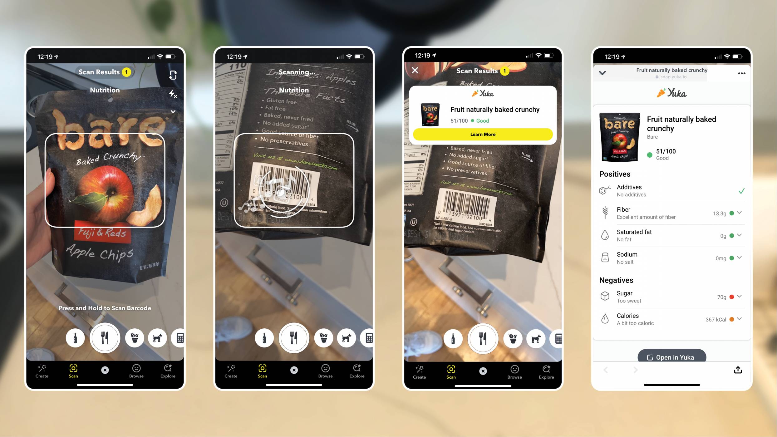 За какво още можете да ползвате Snapchat – например да проверите дали има флорални нотки в бутилката с вино