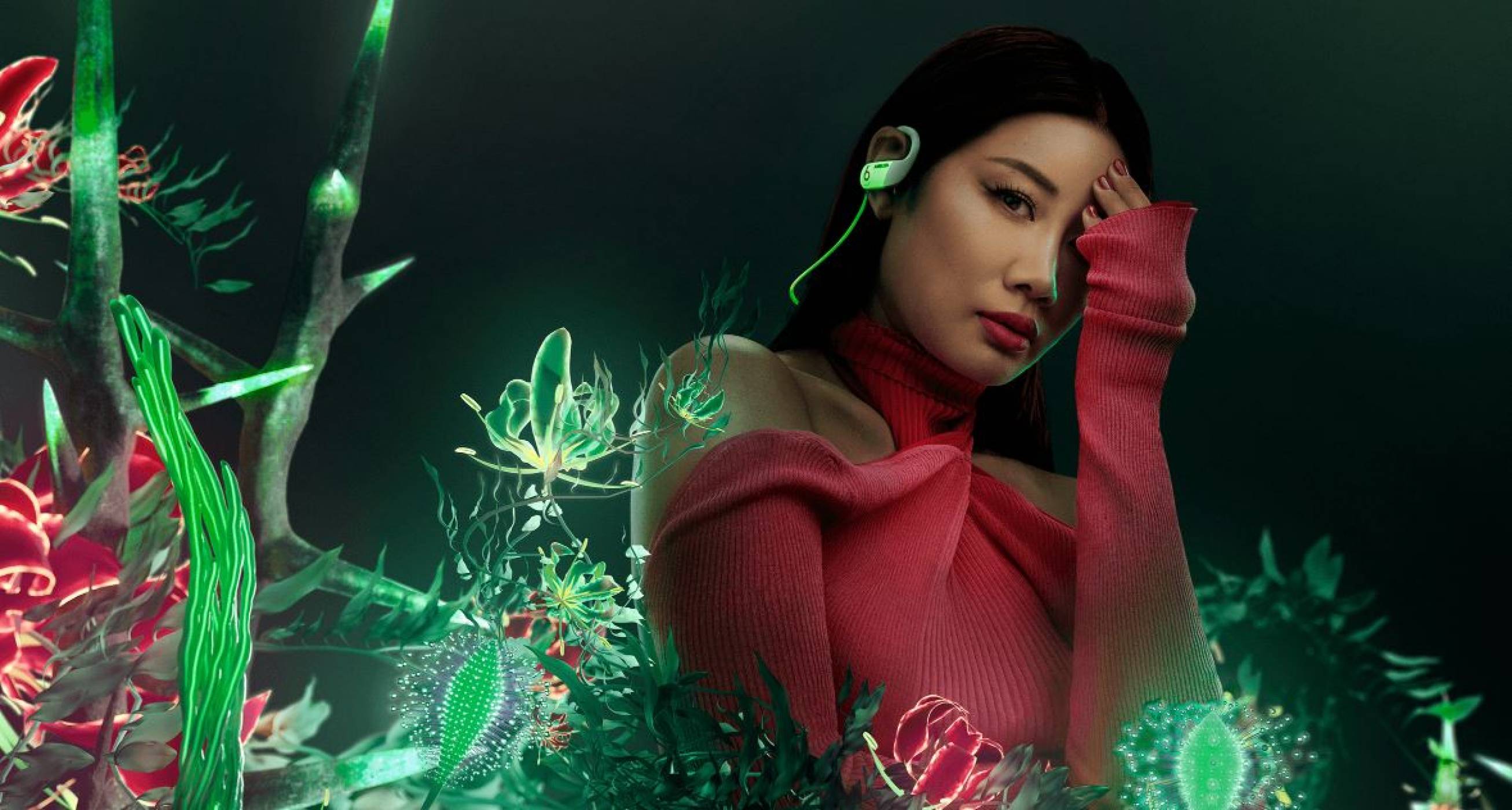 Слушалките, които блестят в нощта