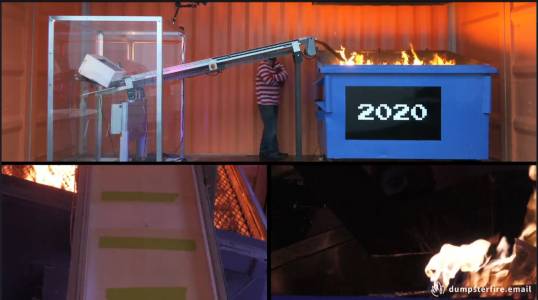 Изгорете виртуално спомените от 2020, които нe ви харесват (ВИДЕО)