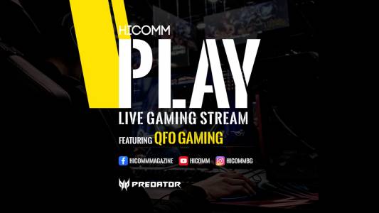 HiComm Play – стартира ново геймърско онлайн шоу с водещ QFO Gaming 