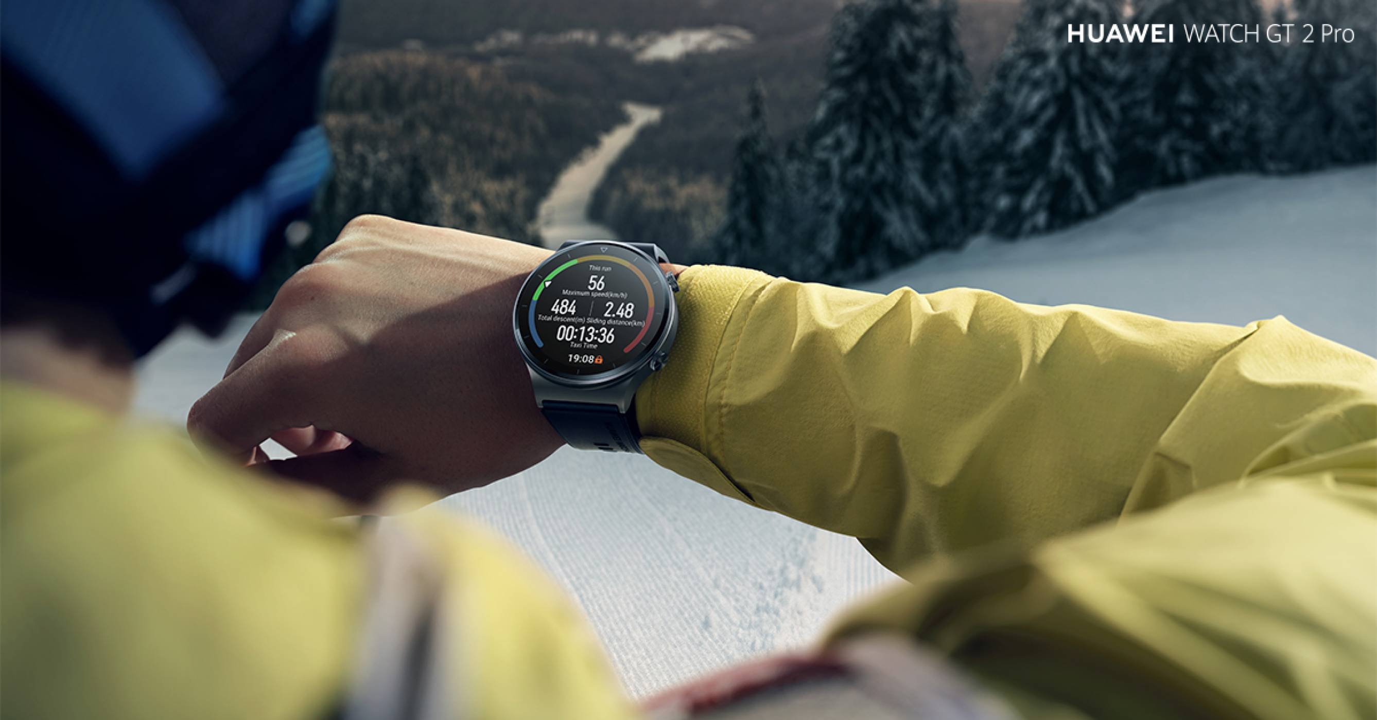 Времето на зимните спортове е сега! С Huawei Watch GT2 Pro спортувате свободно през цялата година!