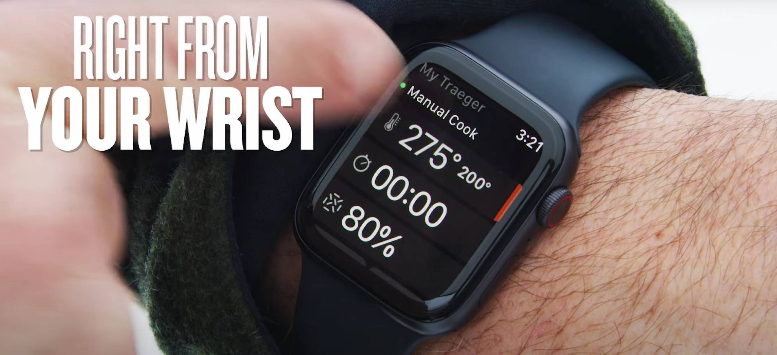Вече можете да изпечете пържолите си с … Apple Watch 