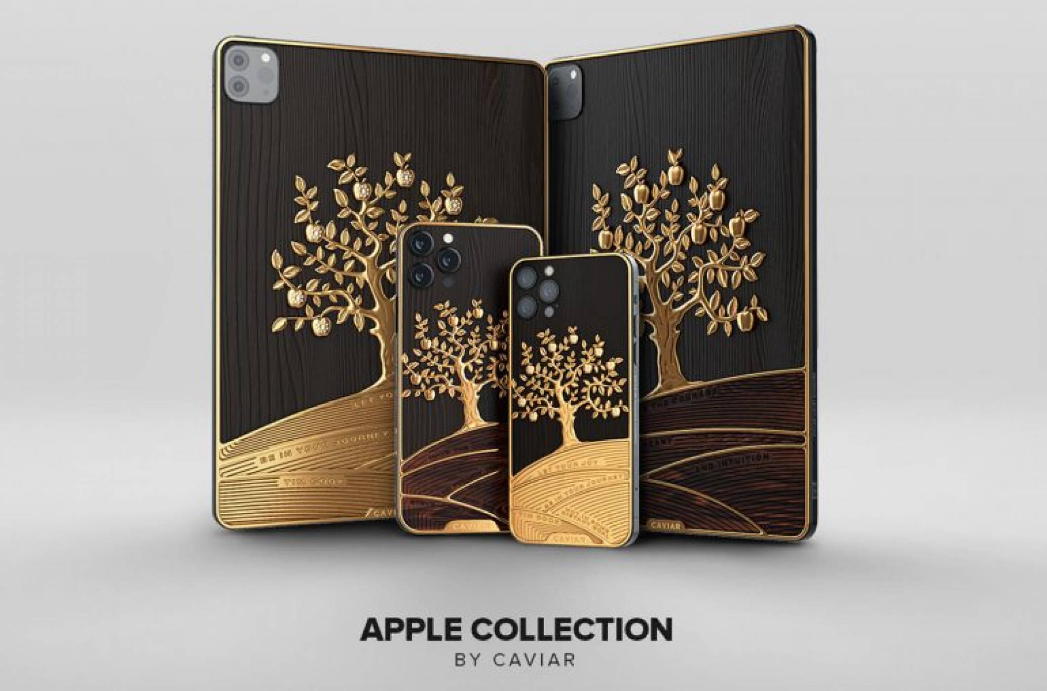Трите iPad-а и златната ябълка - лимитираните версии на iPad Pro и iPhone Pro са тук