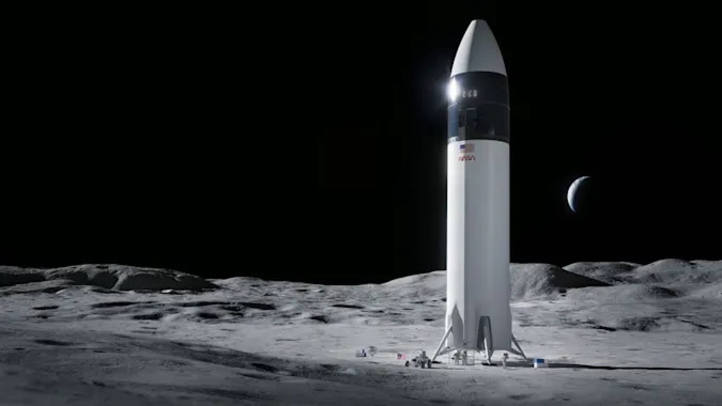 SpaceX грабна поръчката за кацане на Луната
