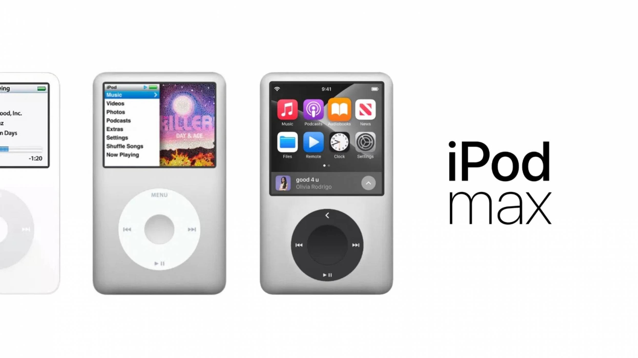 iPod Max е концептуален плейър, който си заслужава да видите (и може би чуете...)