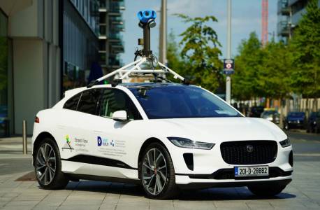 Първата е-кола на Google за Street View е Jaguar 