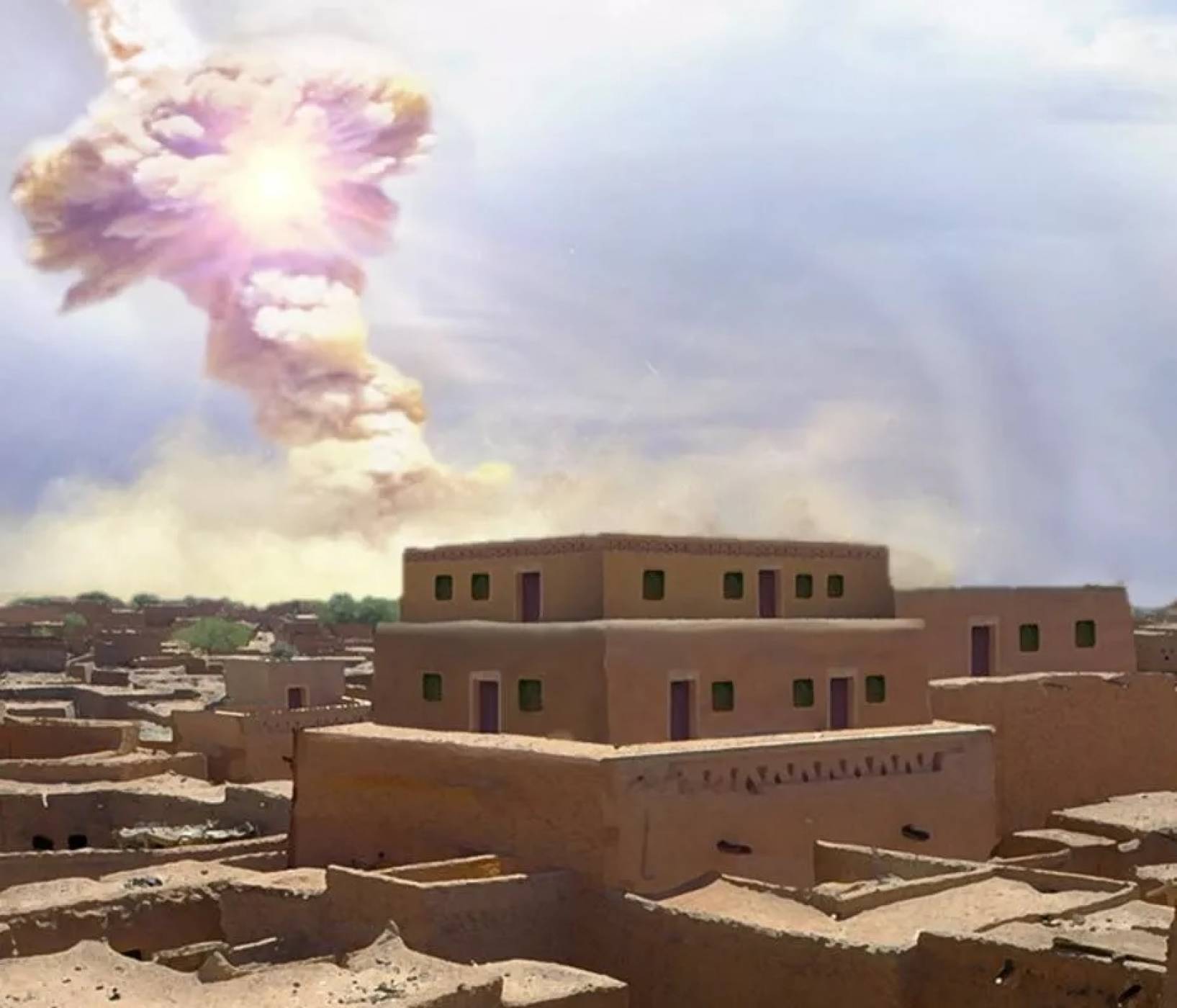 Гигантска космическа скала вероятно вдъхновява библейската история за Содом
