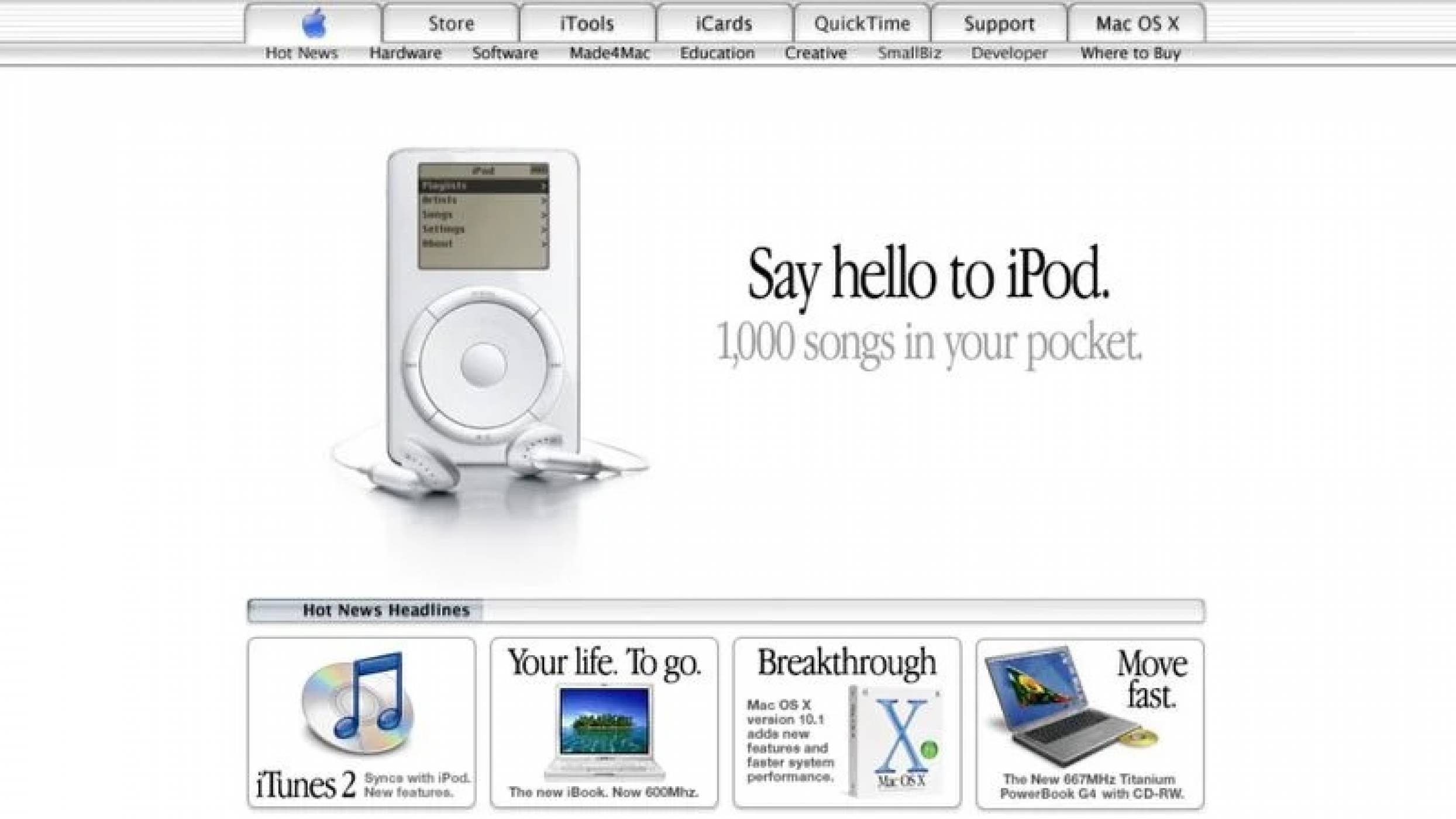 Отбелязваме 20-ата годишнина на iPod, който сложи началото на iPеволюцията 