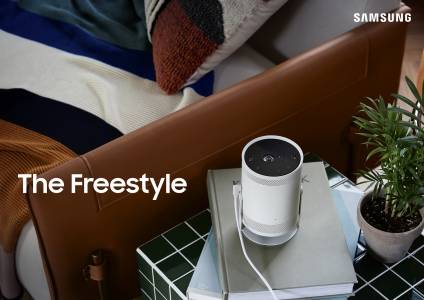 The Freestyle е преносим проектор от Samsung, който осигурява оптимално потребителско изживяване (ВИДЕО)