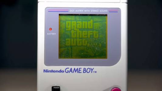 Противно на здравия разум, ето ви GTA V на оригиналния Game Boy (ВИДЕО) 