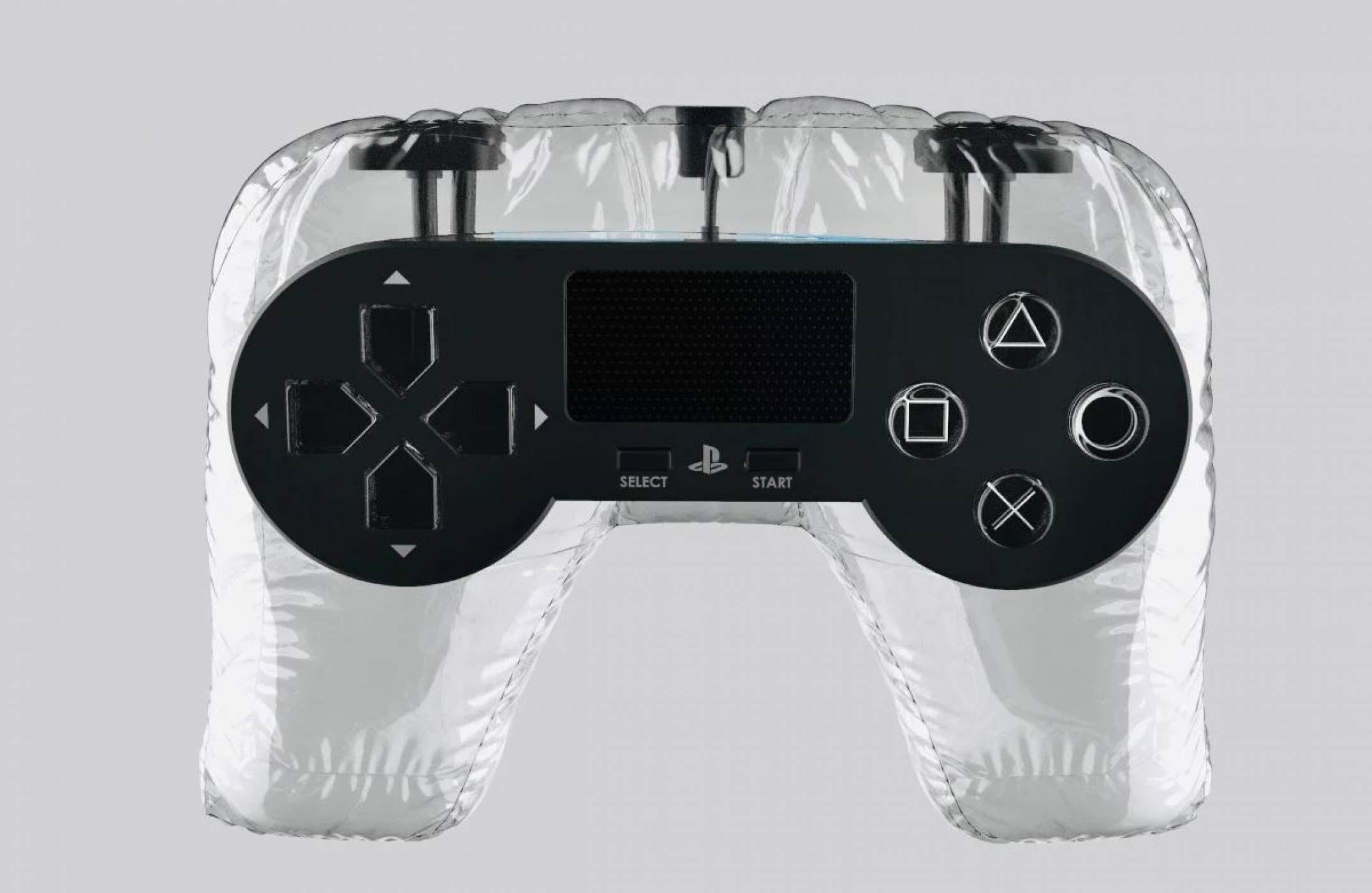 Този надуваем контролер за PlayStation е като сбъдната луда мечта