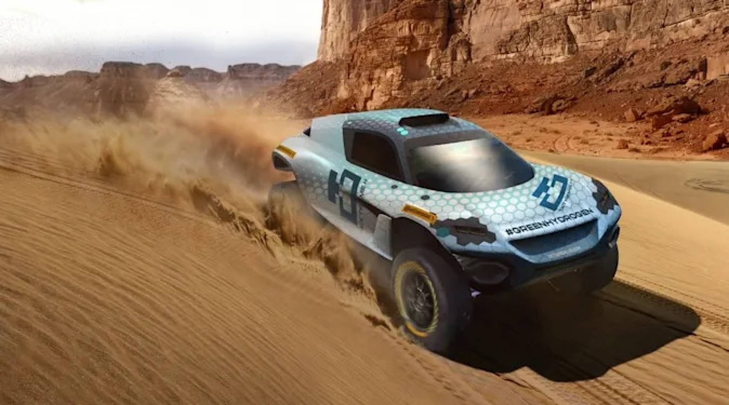 Extreme H изправя коли с водород в сурова офроуд надпревара 