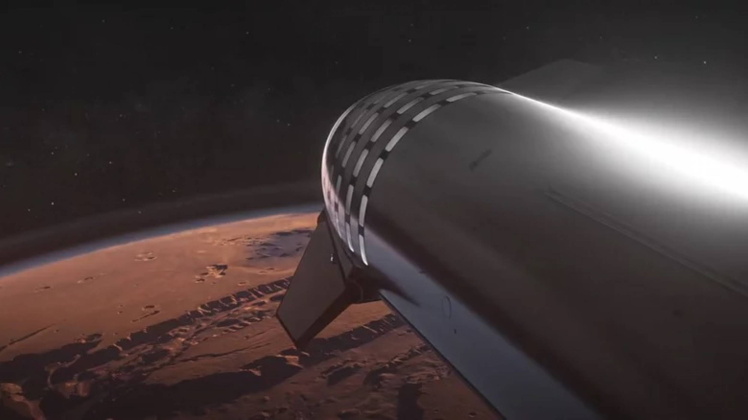 Ново видео на SpaceX показва вдъхновяващото пътуване до Марс на Starship (ВИДЕО)